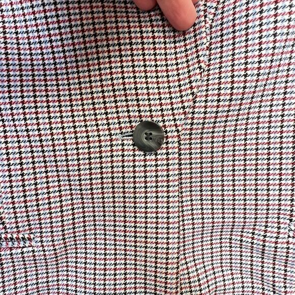 BOSS Career professional Hugo Boss Plaid Wool KANIXA blazer size 6 officewear - Picture 15 of 16